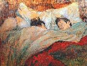 Henri De Toulouse-Lautrec, In Bed,